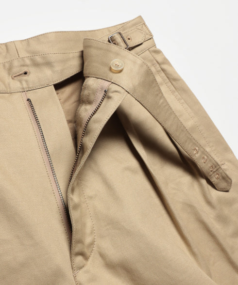 MR.OLIVE / MILITARY SERGE COTTON / GURKHA PANTS ミスターオリーブ/ミリタリーサージコットン/グルカパンツ